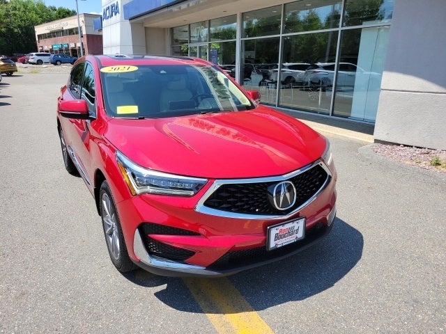 Certified 2021 Acura RDX Technology Package with VIN 5J8TC2H55ML046395 for sale in Auburn, MA