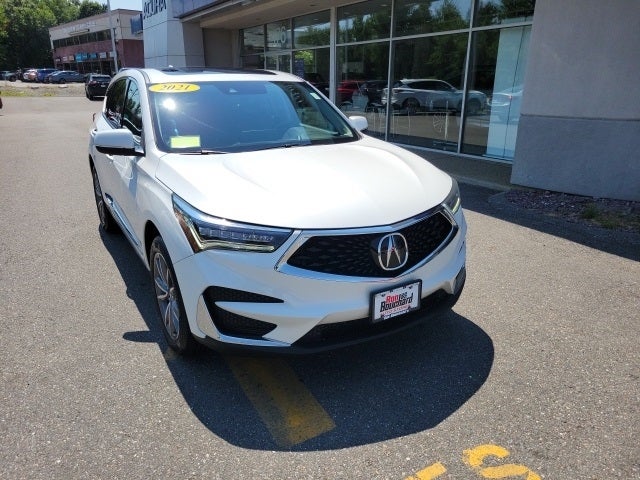 Certified 2021 Acura RDX Technology Package with VIN 5J8TC2H57ML046656 for sale in Auburn, MA