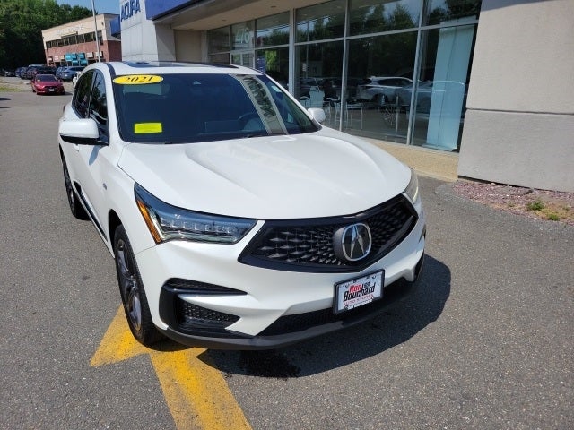 Certified 2021 Acura RDX A-Spec Package with VIN 5J8TC2H67ML042910 for sale in Auburn, MA