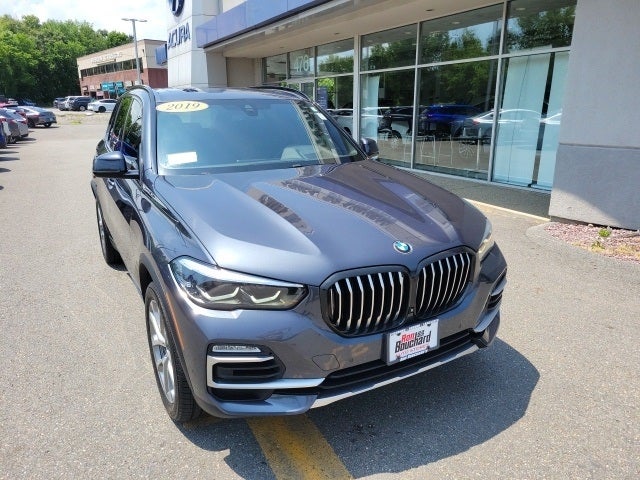 Used 2019 BMW X5 40i with VIN 5UXCR6C53KLK82745 for sale in Auburn, MA